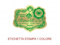 Etichette adesive per erboristerie, cosmetica, cosmesi (mm 38X31)  (cod.27M )